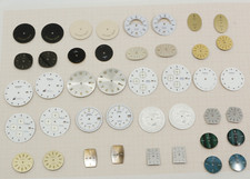 Konvolut Zifferblätter 40 Stück, Lot of Watch Dials 40 pieces NOS  #2