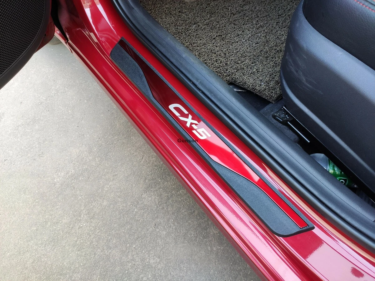 For Mazda Cx5 Cx 5 Auto Accessories Trim Door Sill Protector Scuff
