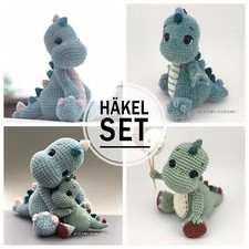 DIY Häkelset Dino Bennet von leami (OHNE Anl...
