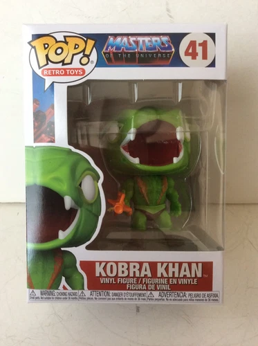 Funko POP Masters of the Universe MOTU Kobra Khan  #41 Mint New Mint In Box