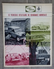 LAND ROVER années 70, catalogue original, brochure, dépliant n° 703B