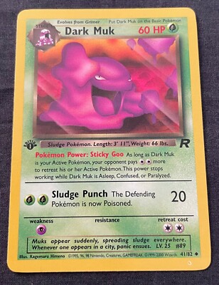 dark muk pokemon card value Dark Muk 2004 EX: Team Rocket Returns #016/109 Base Price Guide