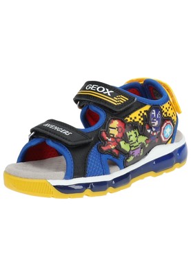 Geox Sandalen Lederimitat/Mesh Klettverschluss NEU - A-Ware