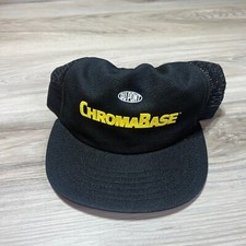 Vintage Dupont Racing Chromabase Trucker Hat Cap Mesh Back Snapback 90s
