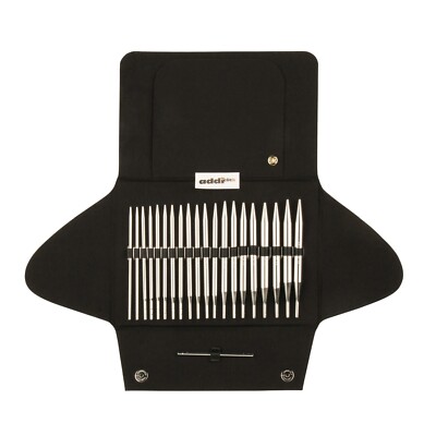 addiClick BASIC Austauschb. Rundstricknadeln von addi|Maß:3,5-10mm/60-100cm Set