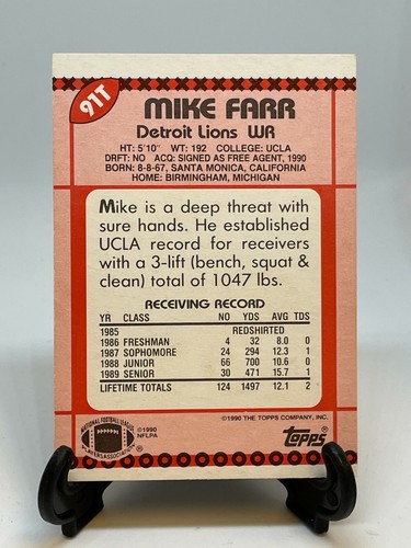 1990 Topps Traded Football Trading Pick Your Cards - Picture 58 of 102
