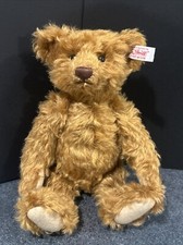 STEIFF 669743 "FROSTY" 11 INCH MOHAIR TEDDY MUSICAL BEAR 2007 - Used RARE