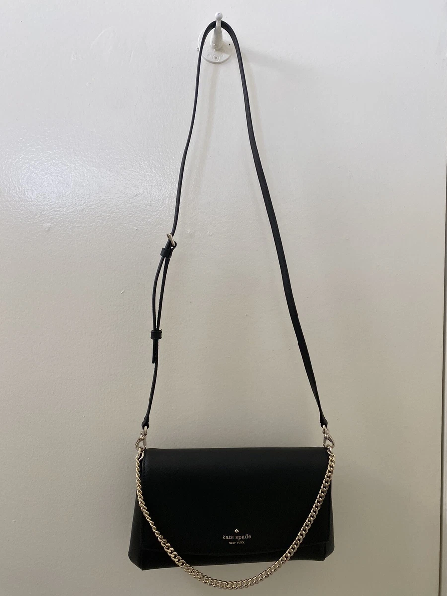 kate spade Gold Chain crossbody black Bag