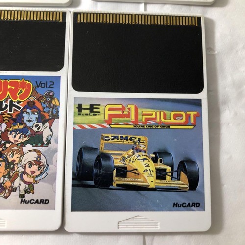 PC Engine HuCARD software 10-piece set, operation unconfirmed - Picture 12 of 14