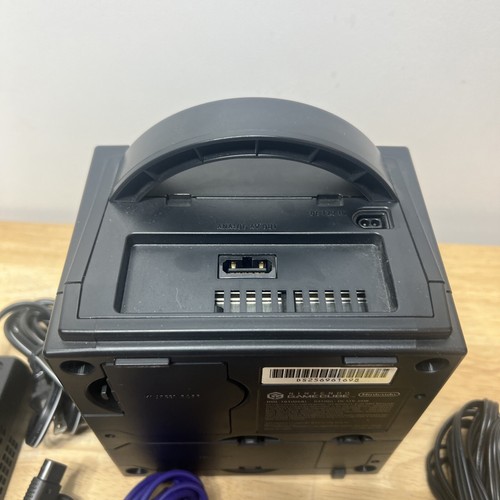 Nintendo Gamecube DOL-101 schwarz mit Originalkabeln und ohne Original Controller - Bild 13 von 13