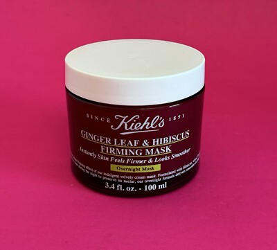 Kiehls Ginger Leaf & Hibiscus Firming Mask 3.4oz./100ml.  NEW