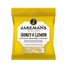 JAKEMANS LOZENGES HONEY & LEMON Flavour Sweets Bags 73 grams