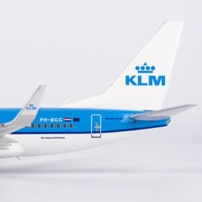 KLMオランダ航空 737-700 PH-BGG 1/200 1:200 NG Models KLM Boeing 737-700/W Plane Diecast Aircraft