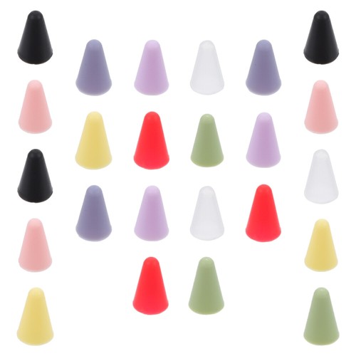 24 Pcs Pen Tip Hat Silicone Stylus Cover Touch Protective Sleeve - 第 1/12 張圖片