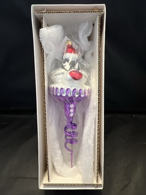 Christopher Radko Warner Bros. 1996 Sylvester the Cat  Purple Spiral 4805/5000