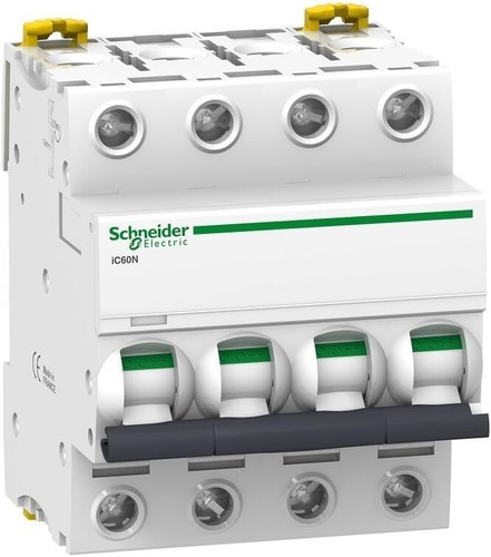 Interruttore Magnetotermico Modulare iC60N 4P Curva C 50A 6000A Acti9 Schneider - Imagen 2 de 5