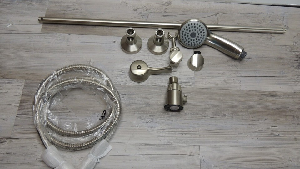 Moen T8346CBN Commercial Handbrause – 2,5 Gpm, Gebürstetes Nickel, Für Posi-Temp Ventil