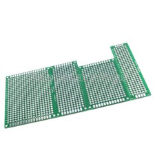 8PCS Double Side Prototype PCB Tinned breadBoard 5x7 4x6 3x7 2x8CM Each 5Pcs FR4