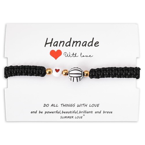 Volleyball Bracelet Gifts for Men Women Teen Girls Volleyball Player Fan Birthda