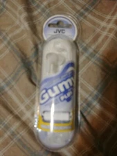 NIB JVC Gumy Plus Stereo Headphones W/Remote and Microphone 