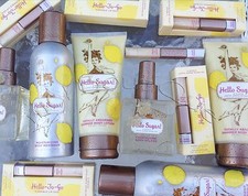 1 BATH BODY WORKS HELLO SUGAR BODY SPLASH MERINGUE SHIMMER LOTION LIP GLOSS DUO