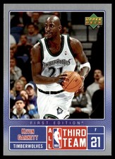 2007-08 Upper Deck First Edition All-NBA Kevin Garnett Minnesota Timberwolves