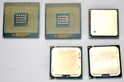 Lot of 5 Intel CPUs SLAPP SLGTK SL6WJ 2x SL6VN