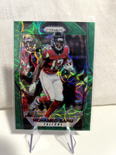 Mohamed Sanu 2017 Panini Prizm #189 - GREEN SCOPE Refractor /99 Falcons 