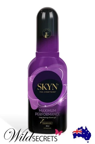 NEW Skyn Maximum Performance Wet Play Lubricant | 80ml (2.8oz), Silicone Based