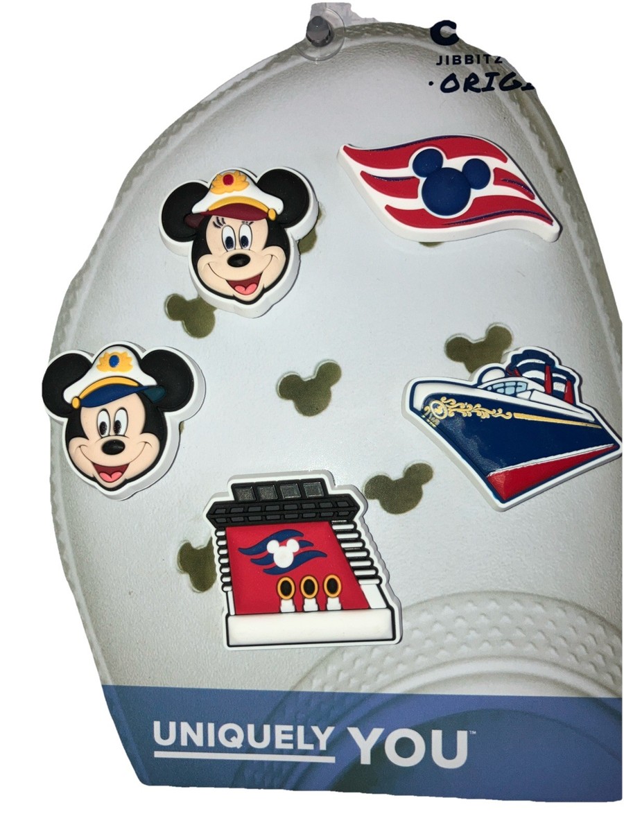 New Disney Cruise Line Crocs Jibbitz Charms DCL Mickey Minnie