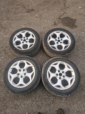 Ford focus mk2 mk3 cmax 16 Inch Alloy Wheels, 5x108, set of 4