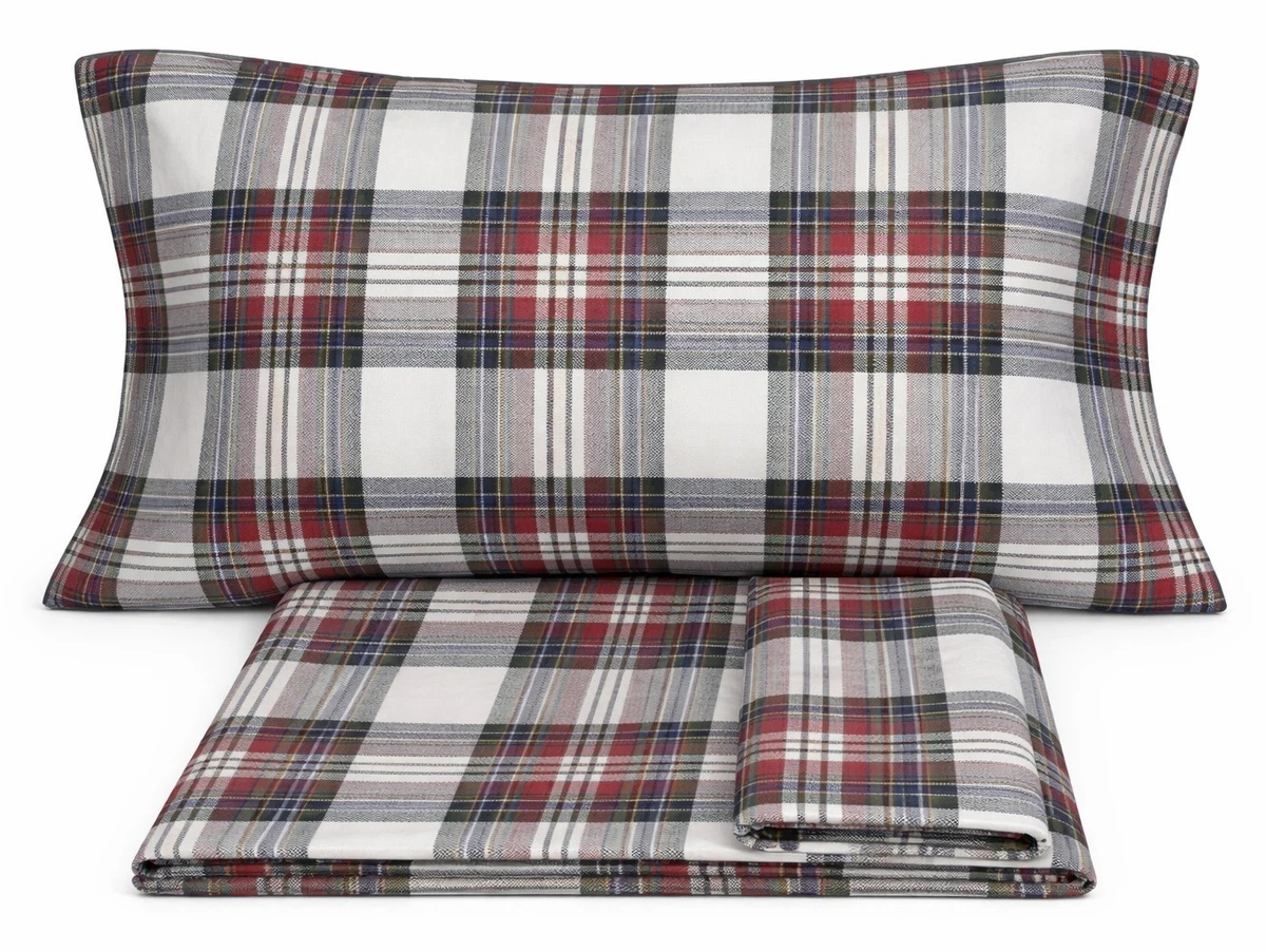Federa per cuscino NATALE, Federa per cuscino a quadri rossi, Federa per cuscino a quadri tartan. Federa per cuscino a quadri rossi e neri per cuscino 20x20, cuscino 18x18, TUTTE le misure