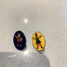 Save The Children Girl Pin Badges