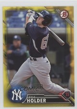 2016 Bowman Prospects Yellow Kyle Holder #BP83 0c4