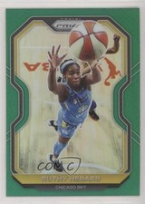 2021 Panini Prizm WNBA Green Prizm Ruthy Hebard #84 d4e