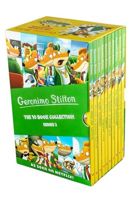 Geronimo Stilton 10 Books Collection (Series 2) Box Set - Ages 5-7- Paperback