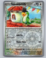 Pokemon TCG Journey Together - Squawkabilly 141/159 Reverse Holo Common