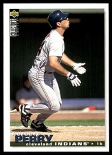 Herbert Perry 1995 Collector's Choice #272 Indians MLB READ FREE SHIPPING