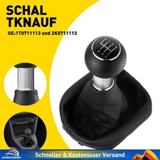 Schaltsack Schaltmanschette Schaltknauf 6 G für VW Touran + Caddy 2K III Rahmen