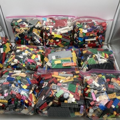 2.5 lbs LEGO Lot Random Mixed Bulk Pieces Bricks Blocks Specialty Building Toy