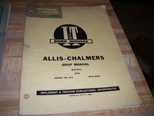 #AC-6 I&T Shop Service Allis Chalmers D-14 Tractor Manual
