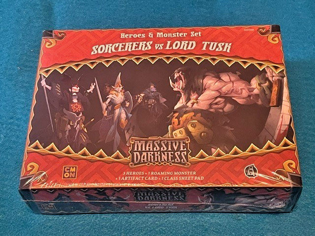 Sorcerers and Lord Tusk - Heroes & Monster Set - Massive Darkness - new