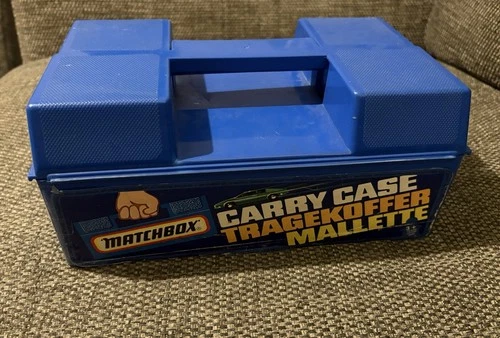 Vintage 1981 Matchbox Carry Case with 24 Diecast Cars matchbox lesney & Corgi