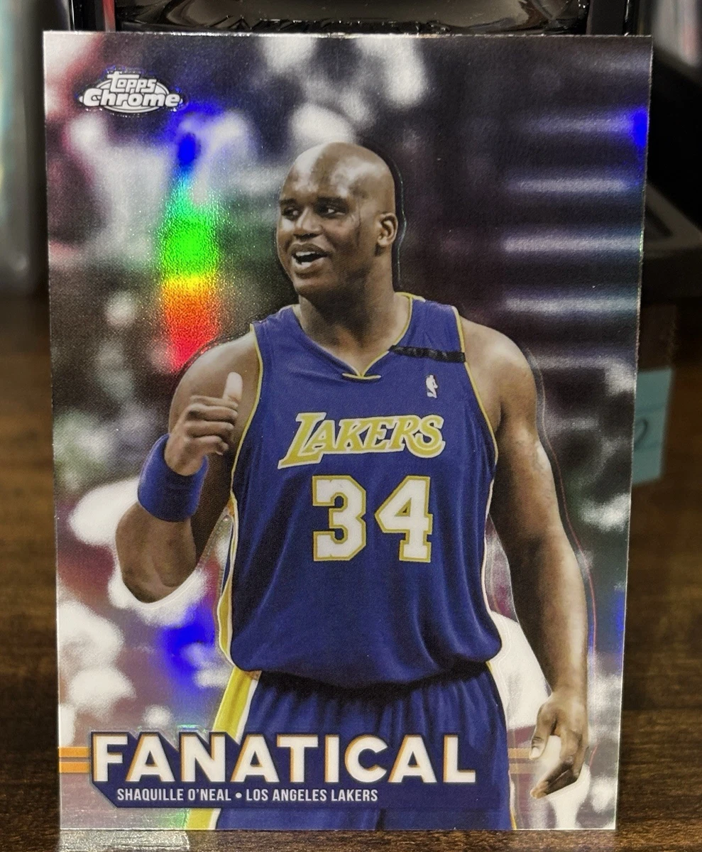 Topps Shaquille O'Neal Miami Heat Basketball Sports Trading Card