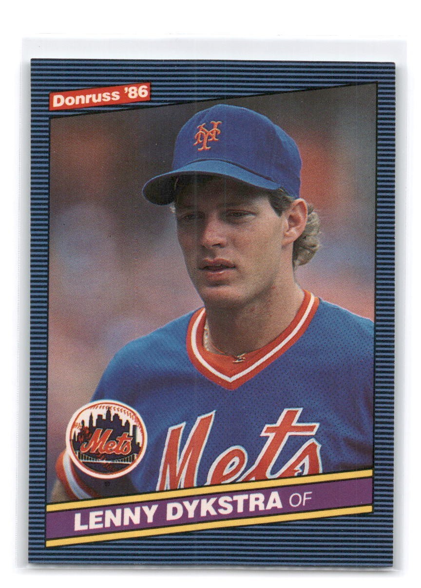 1986 Donruss - Lenny Dykstra #482 (RC)