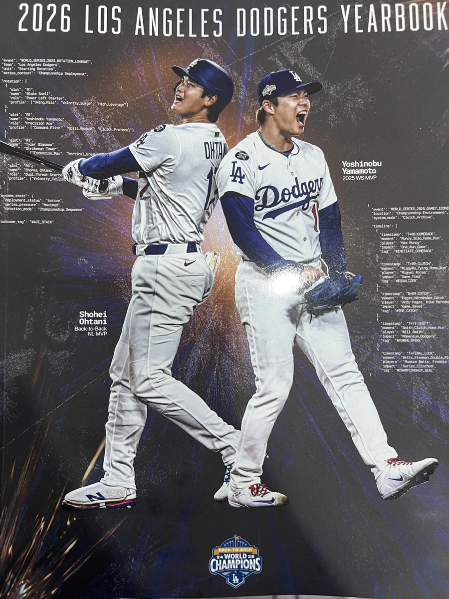 Los Angeles Dodgers Baseball Vintage Yearbooks for sale | eBay