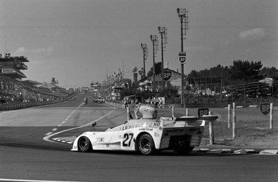 Laurent Ferrier Xavier Lapeyre Christian Ethuin Societe ROC Lola T- Old Photo 1