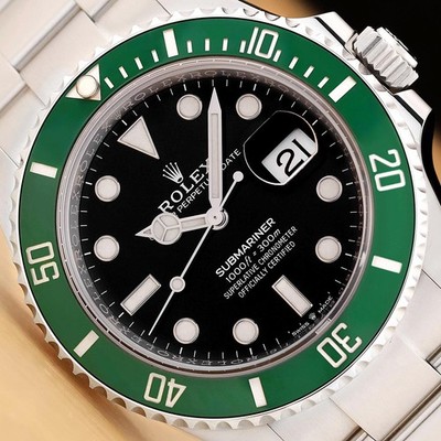 2022 Rolex Submariner Date 126610LV 41mm Grün Starbücks Stahl Uhr
