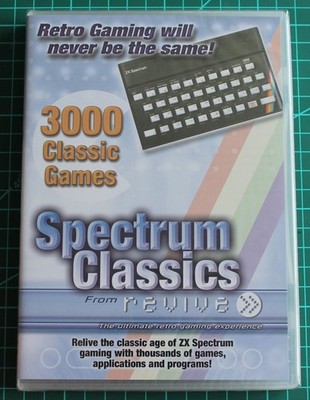 Spectrum Classics from revive inkl. Emulator Amiga + PC (2000, DVD-Box)
