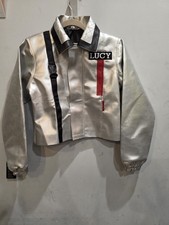 Chaqueta de Cosplay Lucy Edgerunner Cyberpunk para Mujer Hecha a Mano por Ox And Bulls